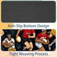 thumbnail image 4 of Football 8.3x9.8 Inch Square Desk Mat with Non-Slip Rubber Bottom for Office and Gaming – Printed Mouse Mat, Desk Mat, Gaming Mouse Pad, 4 of 6