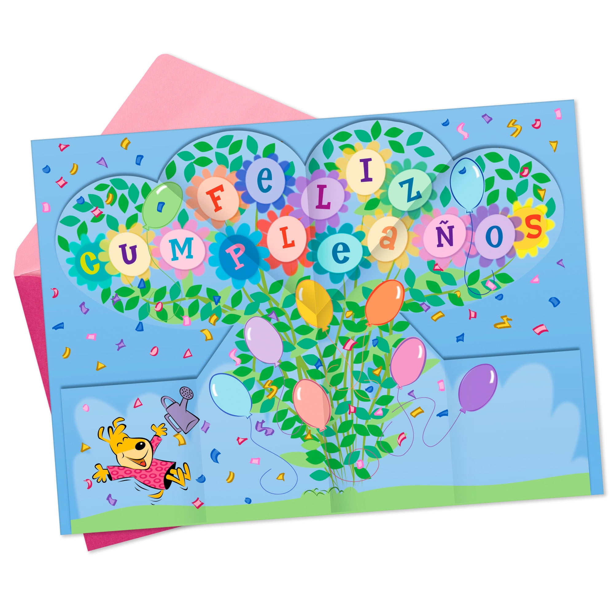 Hallmark VIDA Spanish-Language Funny Birthday Card for Mom (Party Garden), 1 count