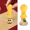 thumbnail image 4 of Envelope Sealing , Retro Seal  Practical DIY  Performance  For Greeting Cards For Wine Bags For Signatures For Envelopes For Invitations Grass Green Handle,Red Handle,Yellow, 4 of 8