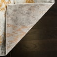 thumbnail image 4 of SAFAVIEH Madison Laila Damask Area Rug, Cream/Orange, 6'7" x 9'2", 4 of 6