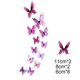 thumbnail image 2 of Bienvenido Luminoso tridimensional mariposa dormitorio habitación infantil decoración de pared pegatinas de pared, 2 of 5