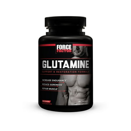Force Factor Glutamine 180 Capsules