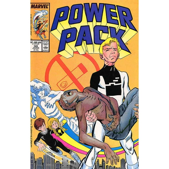 Power Pack #30 VF ; Marvel Comic Book