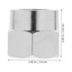 thumbnail image 2 of Tuerca de gas de acero inoxidable, accesorios dedicados, conector de acoplamiento, 3/8 de pulgada, 5 piezas, 2 of 6