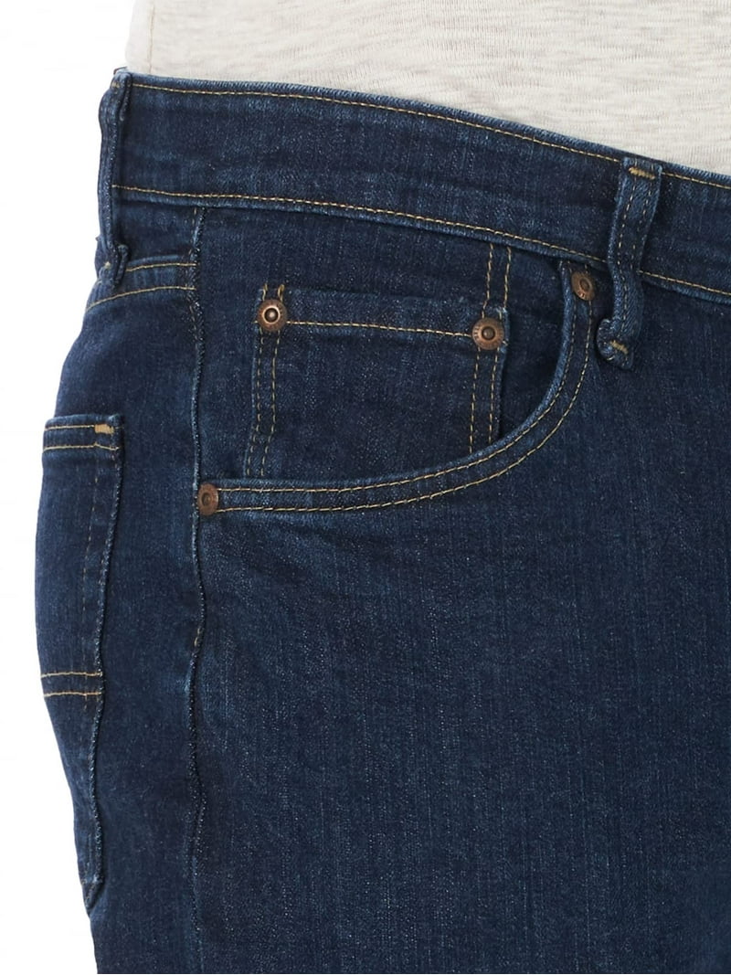 Wrangler Authentics Heren Big & Tall Classic Comfort-Waist Jeans, zwart, 29W / 30L