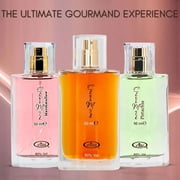 Choco Musk, Choco Musk Marshmallow & Choco Musk Pistachio Eau De Parfum Sprays 50ml (1.65 oz) by Al Rehab (Bundle)
