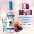 thumbnail image 2 of Matteo's Hydration Concentrate - 750 mL bottle, Electrolyte Drink for Quick Rehydration, Berry Flavor-6pack, 2 of 5