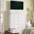 thumbnail image 3 of EnHomee 14 Drawer White Dresser for Bedroom, White, 3 of 9