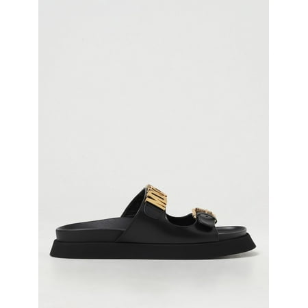 

Moschino Couture Flat Sandals Woman Black Woman
