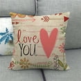 thumbnail image 2 of Partheme Home Sweet Home Pillow Covers 18x18,Farmhouse Throw Pillows,Farmhouse Pillows for Couch,Home Sweet Home Decor,Housewarming Gifts for Women , C, 2 of 3