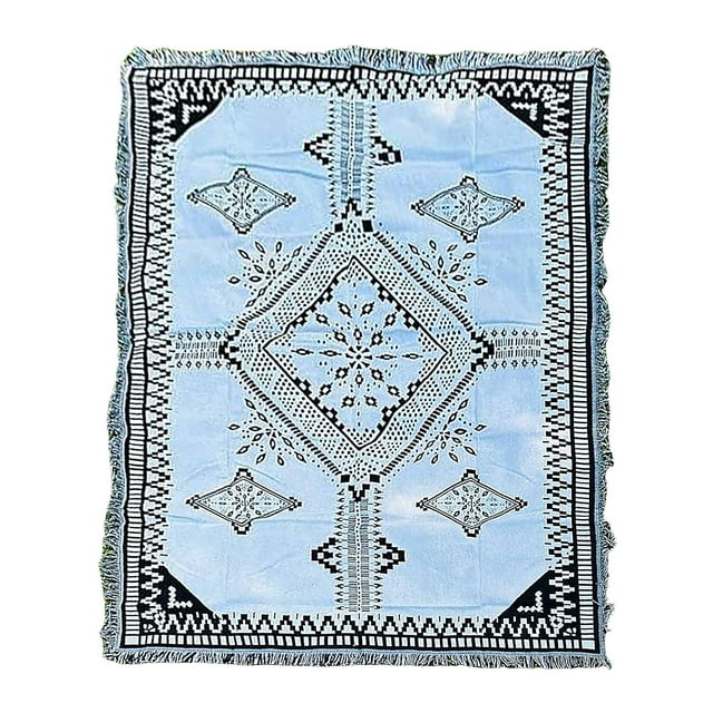 Hearth & Gear Bohemian Portable Outdoor Thickened Picnic Blanket Foldable Portable Large Soft Rug For Park Camping Beach Home (Color 90 * 210cm) Stuff Hike Backpack for Men Hiking Stuff End of The