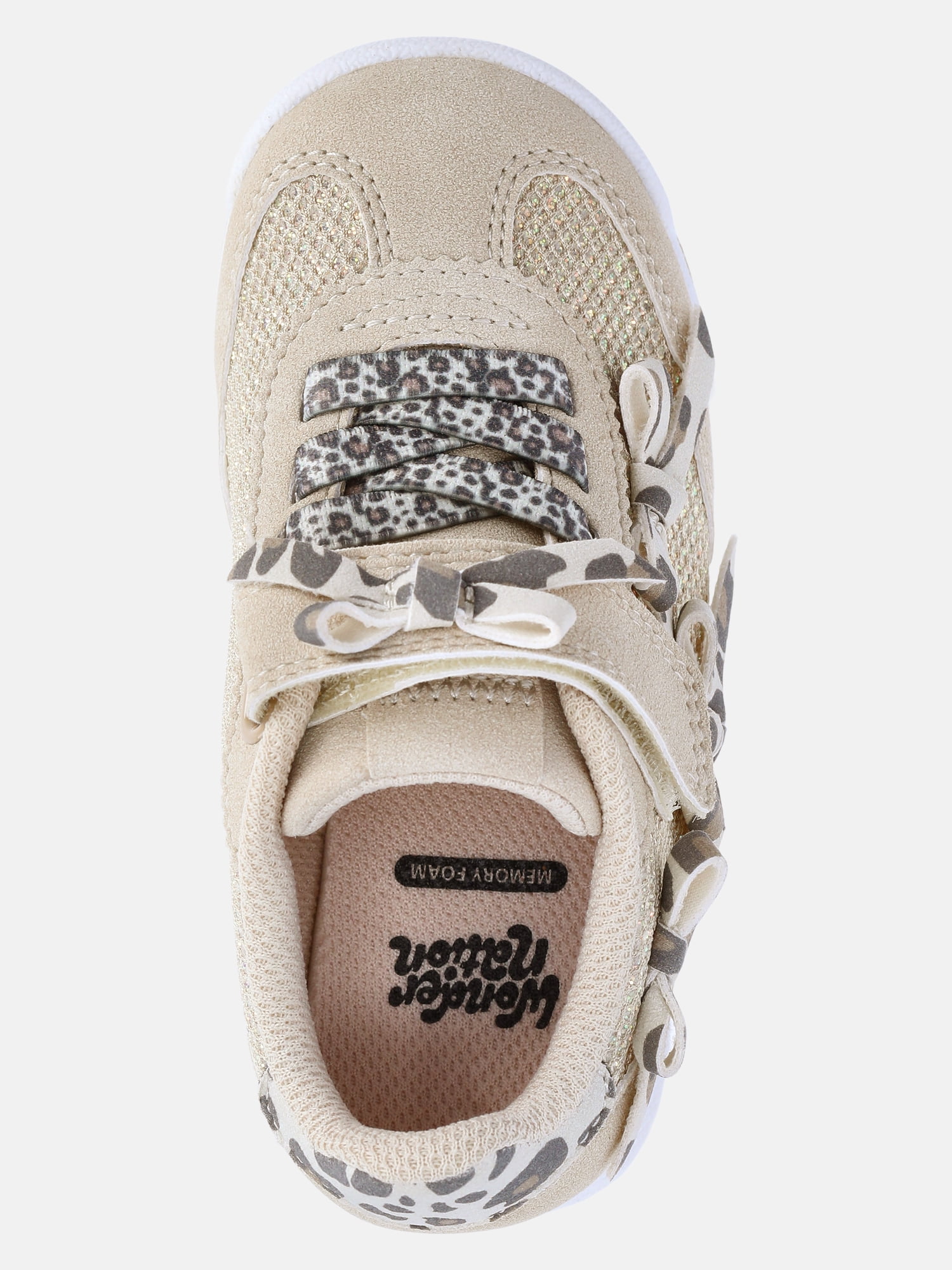 Wonder Nation Toddler Girls Low Profile Jogger Sneakers