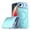 Blue, variant on Magnetic Phone Case with Braided Rope Wrist Strap For iPhone Air, Slim Gradient Shockproof Protective Cover Compatible with MagSafe Accessories Hybrid Rubber for Women Men,Blue