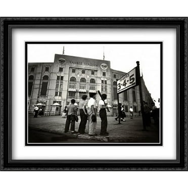 Yankee Boys 2x Matted 36x28 Large Black Ornate Framed Art Print