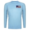 thumbnail image 2 of Mens Athletic Performance Shirt Long Sleeve Light Blue Mahi XL, 2 of 6