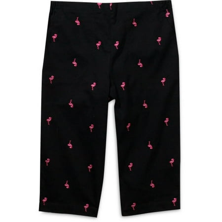 White Stag - Women's Plus Flamingo Capri Pants