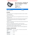 thumbnail image 2 of Mass Air Flow Sensor - Compatible with 2004 - 2011 Mazda RX-8 1.3L Rotary 2005 2006 2007 2008 2009 2010, 2 of 2