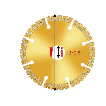 

GLFILL Brazed Diamond Saw Blade for Steel Metal Stone Iron Rebar Aluminum Cutting Disc