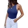 thumbnail image 1 of Body sexy sin mangas con cuello halter en la espalda para mujer Fokelyi WMZY-755-50, 1 of 5