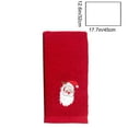 thumbnail image 3 of Christmas Hand Towels, Cotton Dish Washcloth for Kitchen, Soft & Embroidered Bath Towel for Bathroom Super Absorbent, Cute Holiday Decoration Set for Home, 3 of 6