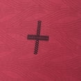 thumbnail image 4 of KAKOWELY desk chair cover Armchair Slipcover Simple Pattern Removable Split Type Stretch Computer Office Chair Cover Protector (Deep Red Chairback Cover with Seat Cover）, 4 of 5