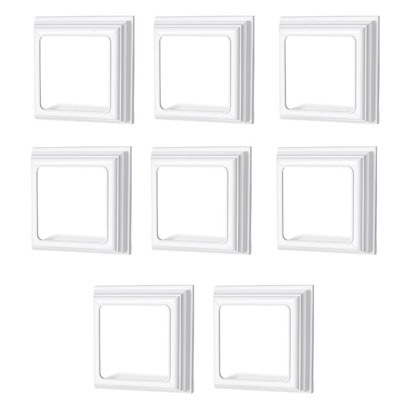 Post Base Cover Deck Post Sleeve 4/8pcs for Porch Deck Column Defense