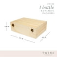 thumbnail image 3 of Twine Champagne Bottle Gift Box, 1 Bottle and 2 Champagne Flutes, Gifts, 3 of 6