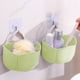 thumbnail image 5 of Cesta Colgante de Pared, Cesta Colgante de Plástico para Almacenar Frutas y Verduras Montada En La Pared, Cesta Colgante para Verduras para Cocina, Paquete de 3., 5 of 7