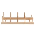 thumbnail image 1 of Estante para platos hecho a mano de madera, organizador de drenaje de vajilla, soporte para platos, 1 of 8