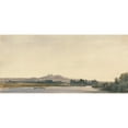 thumbnail image 3 of William Callow 18x10 Black Modern Framed Museum Art Print Titled - Mont-Valerien from Bois De Boulogne (1834), 3 of 5