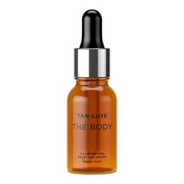 TAN-LUXE The Body Mini - Illuminating Self-Tan Drops, Medium/Dark 1.69 Oz