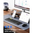 thumbnail image 2 of Combo de teclado y ratón Samsers Bluetooth plegable, 2 of 9