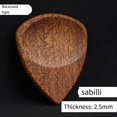 thumbnail image 3 of Púas de Guitarra Ranuradas, Púas de Guitarra de Madera, Púas de Guitarra de Madera para Guitarra Eléctrica, Acústica o Bajo,D, 3 of 5