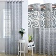 thumbnail image 1 of Voile Rideau Décoratif Moderne Élégant Voilage pour Chambre, 1 of 5