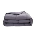 thumbnail image 2 of Luxury Gray Down Alternative Comforter All Season Medium Fill Weight Duvet Insert -Full/Queen, 2 of 4