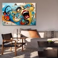 thumbnail image 6 of Abstract Style Works Of Art With Exaggerated And Distorted Faces Poster Decorative Painting Canvas Wall Art Living Room Posters Bedroom Painting,Frame-style,24x36inch(60x90cm), 6 of 8