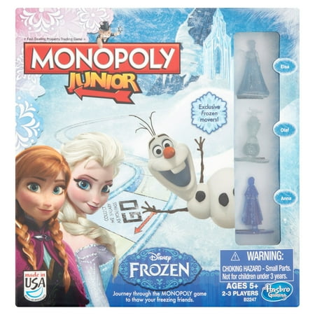 Hasbro Gaming Disney Frozen Monopoly Junior Age 5+