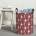 thumbnail image 6 of Naloa Autumn Scarecrow Harvest Joy Round Large Laundry Basket, Toy Storage for Hamper Kids Room,Toy Storage-, 6 of 6
