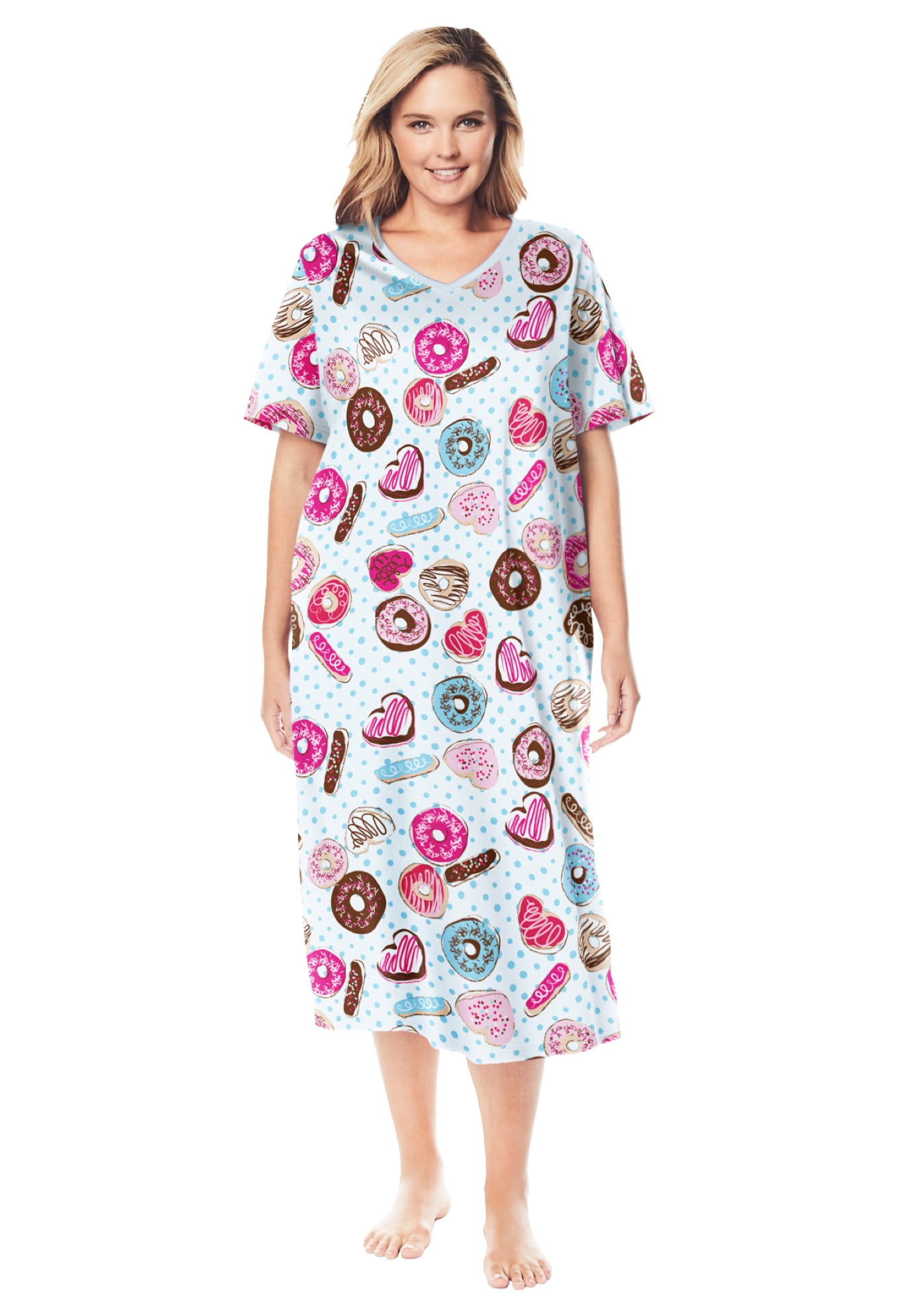 long nightgowns walmart