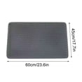 thumbnail image 2 of 17.7*23.6 Inch Double Layer Cat Litter Mat Pet Litter Box Sand Filter Pad Wear-Resistant Scratch Resistant Cat Sand Control Mat, Pad Sand Pot Filter Sand Cushion Grabbing Board, 2 of 7