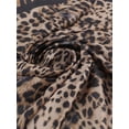 thumbnail image 2 of Jessica Simpson Women's Lightweight Leopard Print Square Scarf with Versatile Style for Adults, 2 of 4