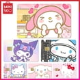 thumbnail image 2 of Miniso-pegatina de tarjeta Original de Hello Kitty Cinnamoroll, tarjeta de crédito de Anime Kawaii, tarjeta de débito Sanrio, pegatinas mate de Pvc, regalos, 2 of 4