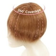 thumbnail image 3 of Eve Hair Veloce 100% Virgin Remy Human Hair Clip-in Hair Topper (For Slight Hair Loss), 3 of 7