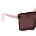 thumbnail image 3 of Txlixc Gafas de sol de moda para niños Gafas de montura cuadrada de triángulo plano simple con protección UV 400 Txlixc  Moda, 3 of 9