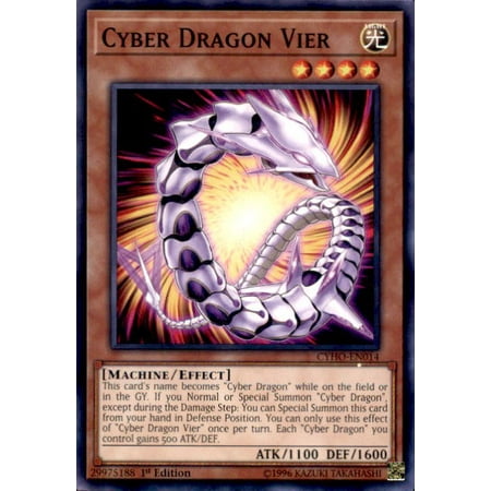 YuGiOh Cybernetic Horizon Cyber Dragon Vier