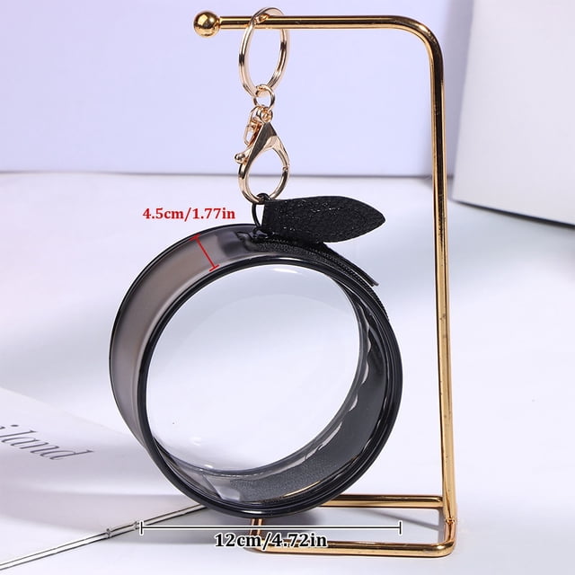 Transparent Mystery Box Mini Anime Doll Display Bag Universal 9/12cm Display Box Portable Storage Bag Coin Purse Earphone Bag Style 4