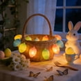 thumbnail image 3 of A Easter Egg Led String Lights 10 Lights 59 Inch Battery Operated Fairy Lights For Home Party Mantel Spring Decoration Festive Ambiance, 3 of 6