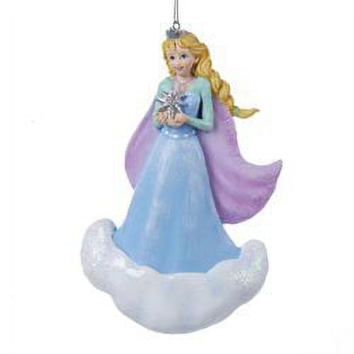 Kurt Adler Ice Palace Snow Princess Christmas Ornament - 4.75"