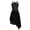 Black, variant on YiZYiF Kids Girls Sleeveless Irregular Hem Chiffon Ballet Dance Gymnastics Leotard Dress