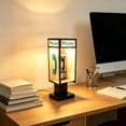 thumbnail image 4 of Vintage Telephone Booth Desk Lamp, 8.6 Inch LED Night Light with Realistic Payphone Interior, Retro Table Lamp for Bedroom Study or Themed Decor, 4 of 9